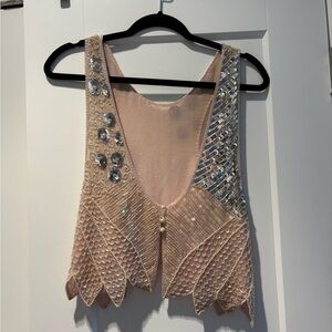 Kimchi Blue Beaded Embellished Tank Top